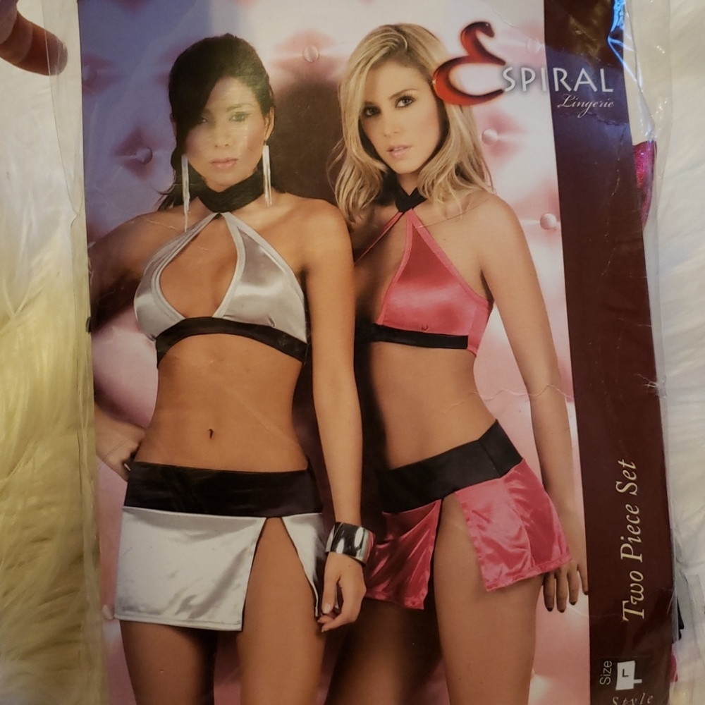 ✔HOT PINK BIKINI GOGO DANCER  LINGERIE